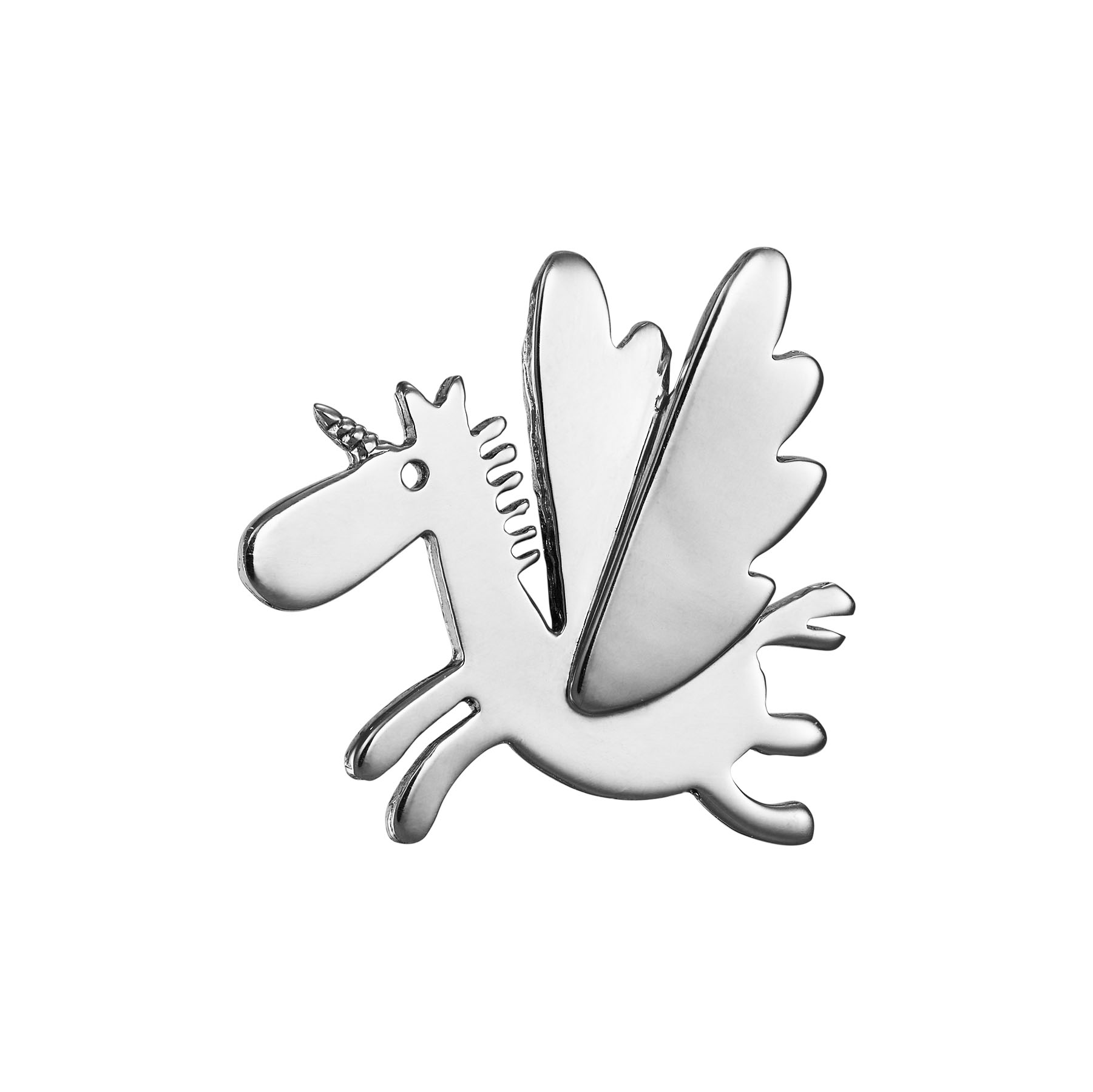 Брошь Единорог 