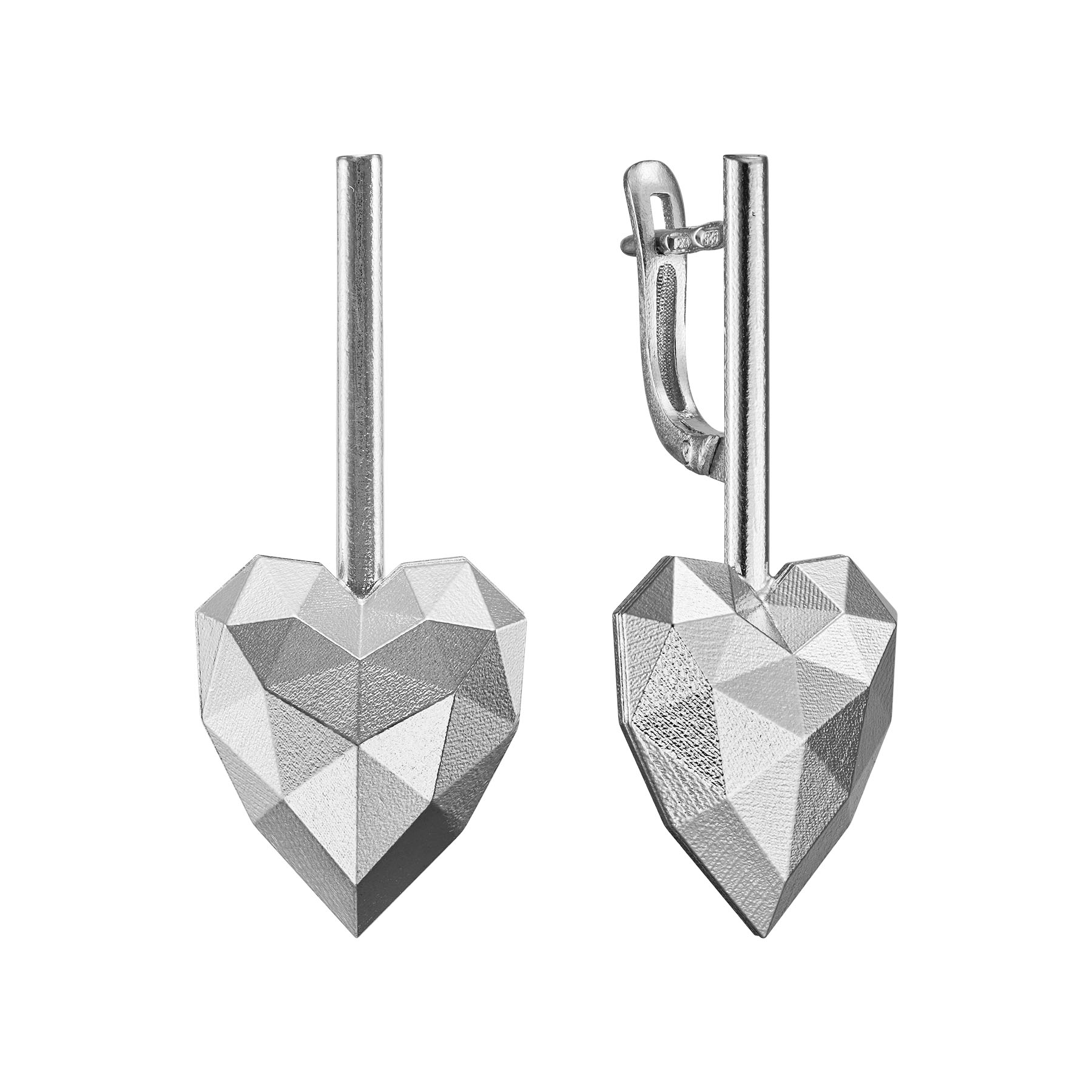 Серьги Сердце